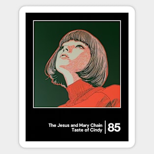 Taste of Cindy - Minimalist Graphic Design Fan Artwork Magnet